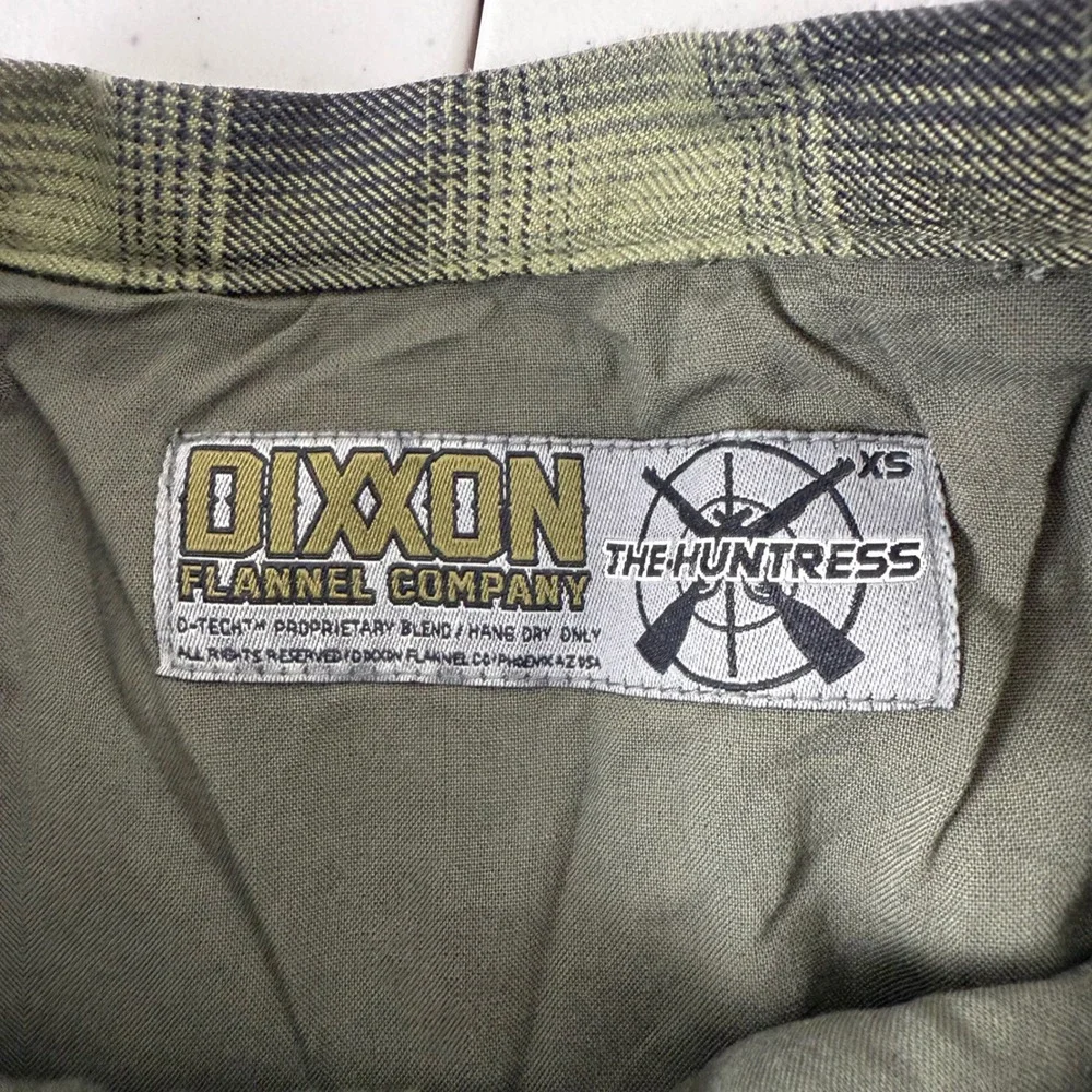 DIXXON Flannel Co Huntress Plaid Flannel Circle Skirt Womens XS Y2K‎ Academia